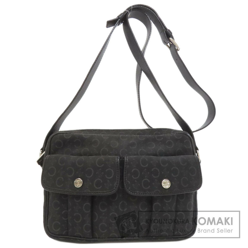 Celine Macadam Shoulder Bag Canvas